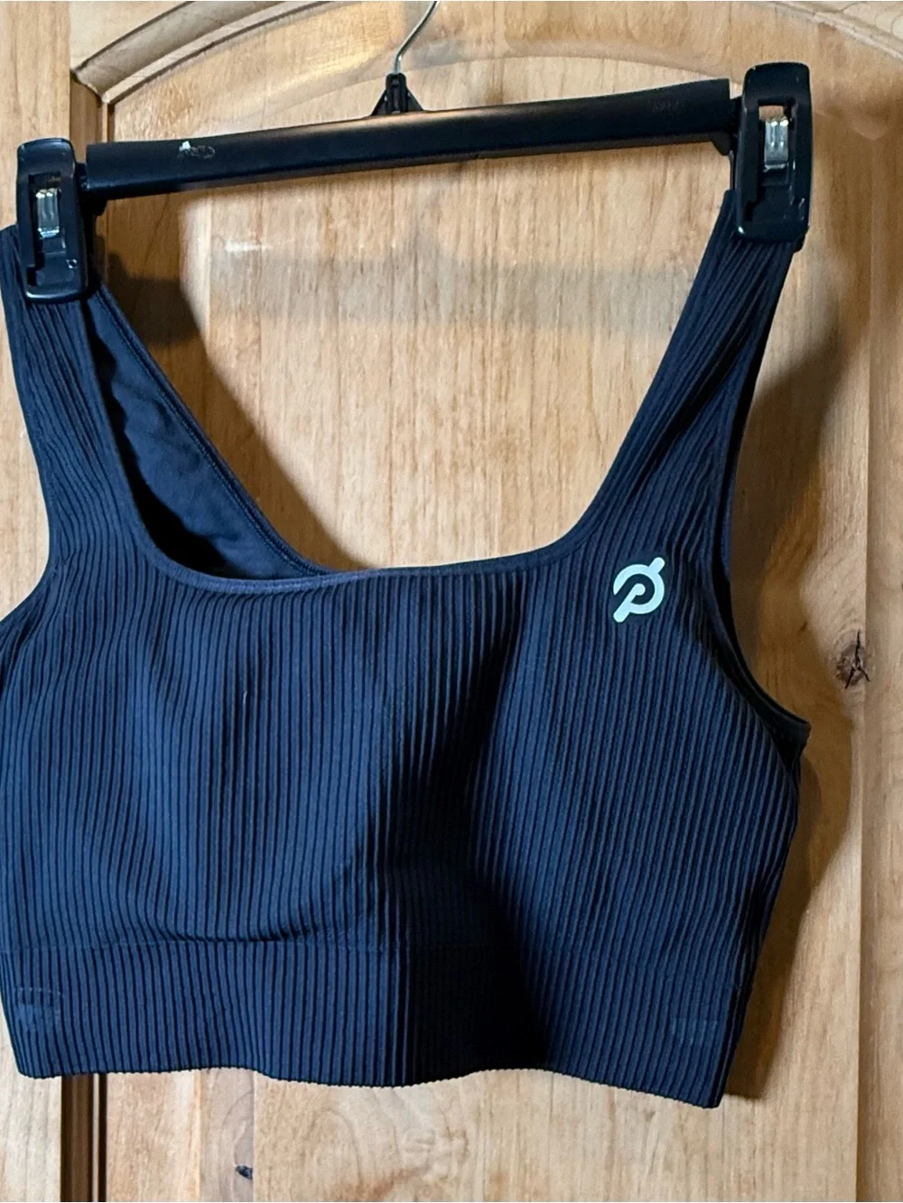 Peloton Seamless Ribbed Bra + High Rise Legging Set – Ink/Navy – XS/S – NWOT